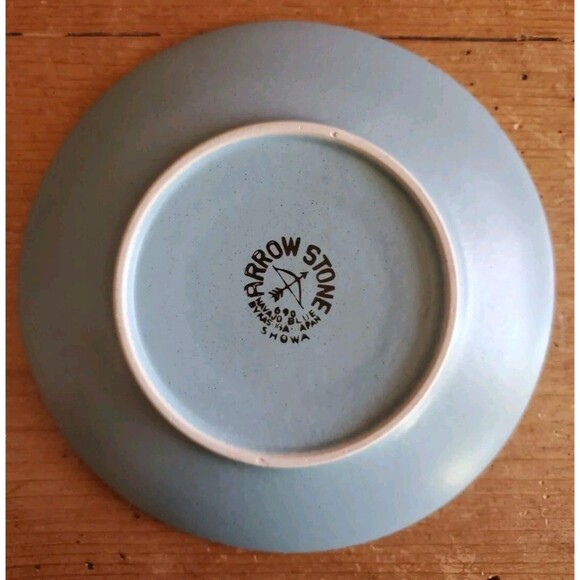 Arrowstone Navajo Blue By Kasuga Japan 5 Cups and 7 Saucers Coffee Tea Mugs EUC - Picture 8 of 9